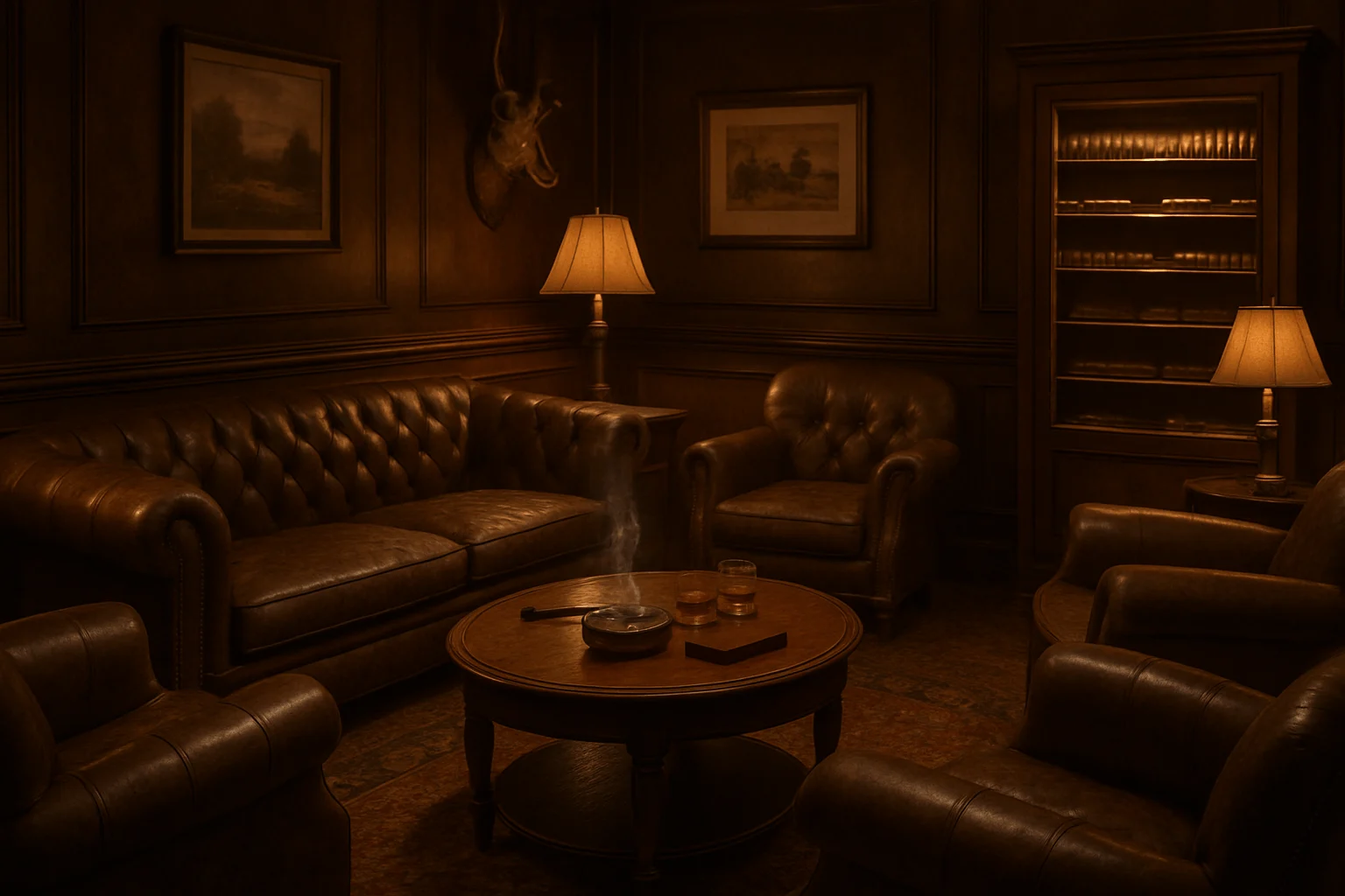 Rainier Cigar Lounge background